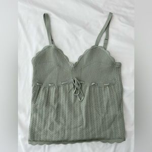 Aritzia - Wilfred Soloist Top - Sage Green